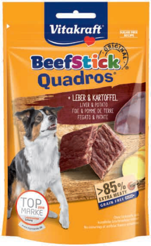 BEEF STICK QUADROS WĄTRÓB/ZIEMNIAK