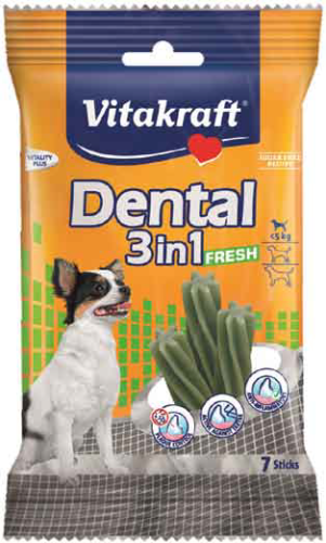 DENTAL 3w1 XS fresh 70g 7szt