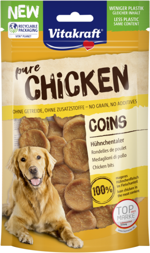 CHICKEN COINS 80g kurczak przysmak dla psa