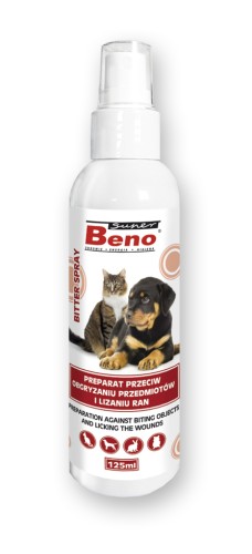 Preparat przeciw obgryzaniu przedmiotów i lizaniu ran 125 ml