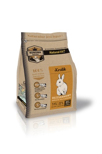 Mieszanka Korona Natury- Królik 750g