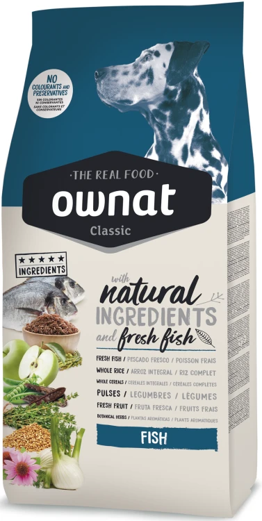 Ownat Classic Dog Adult Karma Bogata w Świeżą Rybę 4 kg