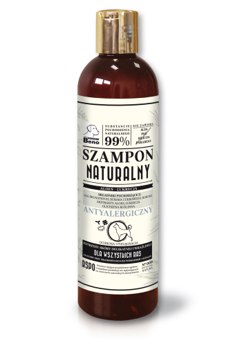 Szampon Naturalny ANTYALERGICZNY 300 ml Super Beno